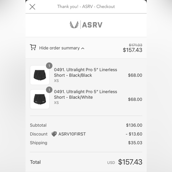 ASRV 5inch shorts - Picture 6 of 6